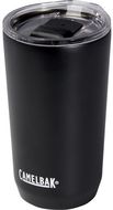 CamelBak® Horizon 500 ml:n tyhjiöeristetty juomamuki, musta liikelahja logopainatuksella