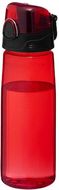 Capri 700 ml urheilujuomapullo, läpikuultava-punainen liikelahja logopainatuksella
