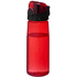 Capri 700 ml urheilujuomapullo, läpikuultava-punainen liikelahja logopainatuksella