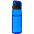 Capri 700 ml urheilujuomapullo, läpikuultava-sininen liikelahja logopainatuksella