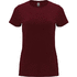 Capri naisten lyhythihainen t-paita, granaatti liikelahja logopainatuksella