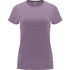 Capri naisten lyhythihainen t-paita, laventeli liikelahja logopainatuksella