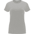 Capri naisten lyhythihainen t-paita, opaalinharmaa liikelahja logopainatuksella