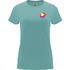 Capri naisten lyhythihainen t-paita, sininen lisäkuva 1