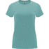 Capri naisten lyhythihainen t-paita, sininen liikelahja logopainatuksella