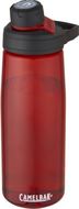 Chute® Mag 750 ml:n Tritan Renew -pullo, punainen liikelahja logopainatuksella