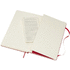 Classic L -muistikirja, kovakantinen - viiva, kirkkaan-punainen lisäkuva 7