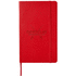 Classic L -muistikirja, pehmeäkantinen - viiva, kirkkaan-punainen lisäkuva 1