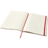 Classic XL -muistikirja, pehmeäkantinen - viiva, kirkkaan-punainen lisäkuva 4