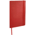 Classic-muistivihko, koko A5, pehmeäkantinen, punainen liikelahja logopainatuksella