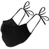 Clover kasvomaski, musta liikelahja logopainatuksella