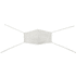 Clover kasvomaski, valkoinen lisäkuva 3