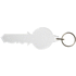 Combo-avaimenperä, avaimenmuotoinen, läpikuultava-valkoinen lisäkuva 1