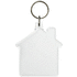 Combo-avaimenperä, talonmuotoinen, läpikuultava-valkoinen lisäkuva 1