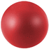 Cool-stressilelu, pyöreä, punainen liikelahja logopainatuksella