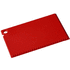 Coro-jääkaavin, luottokortin kokoinen, punainen liikelahja logopainatuksella