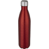 Cove 750 ml tyhjiöeristetty pullo, ruostumatonta terästä, punainen liikelahja logopainatuksella
