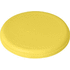 Crest kierrätetty frisbee, keltainen liikelahja logopainatuksella