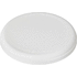 Crest kierrätetty frisbee, valkoinen liikelahja logopainatuksella