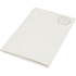 Dairy Dream A5-kokoinen Cahier-muistivihko, valkoinen liikelahja logopainatuksella