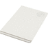Dairy Dream A5-kokoinen selätön muistivihko, valkoinen liikelahja logopainatuksella