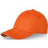 Darton-kiilalippalakki, 6-paneelinen, oranssi liikelahja logopainatuksella