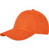 Davis-lippalakki, 6-paneelinen, oranssi liikelahja logopainatuksella