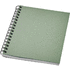 Desk-Mate® värillinen kierremuistivihko, A6, vaaleanvihreä liikelahja logopainatuksella