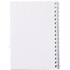 Desk-Mate® kierremuistikirja, A6, PP-kansi, valkoinen lisäkuva 2