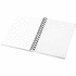 Desk-Mate® kierremuistikirja, A6, PP-kansi, valkoinen, musta lisäkuva 3