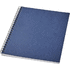 Desk-Mate® värillinen kierremuistivihko, A5, tummansininen liikelahja logopainatuksella