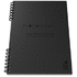EcoNotebook NA4 PU-nahkakannella, musta lisäkuva 1