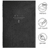 EcoNotebook NA5 PU-nahkakannella, musta lisäkuva 1
