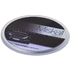Ellison pyöreä muovinen lasinalus paperi-insertillä, läpikuultava-valkoinen liikelahja logopainatuksella