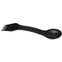 Epsy 3-in-1 lusikka, haarukka ja veitsi, musta liikelahja omalla logolla tai painatuksella