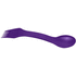 Epsy 3-in-1 lusikka, haarukka ja veitsi, violetti liikelahja logopainatuksella
