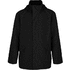 Europa lämpöeristetty takki, unisex, musta liikelahja logopainatuksella
