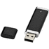 Even-USB-muistitikku, 2 Gt, musta liikelahja logopainatuksella