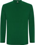 Extreme miesten pitkähihainen t-paita, pullo-vihreä liikelahja logopainatuksella