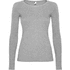 Extreme naisten pitkähihainen t-paita, harmaa-kanerva liikelahja logopainatuksella