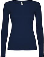 Extreme naisten pitkähihainen t-paita, tummansininen liikelahja logopainatuksella