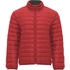 Finland miesten lämpöeristetty takki, punainen liikelahja logopainatuksella