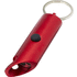 Flare kierrätetystä alumiinista valmistettu LED-valo ja pullonavaaja avainketjulla, punainen lisäkuva 4