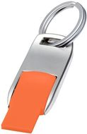 Flip-USB, oranssi liikelahja logopainatuksella