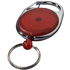 Gerlos-rollerclip avaimenperä, punainen liikelahja logopainatuksella