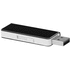 Glide-USB-muistitikku, 8 Gt, musta liikelahja logopainatuksella
