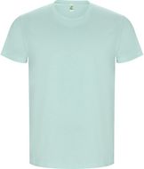 Golden miesten lyhythihainen t-paita, minttu-vihreä liikelahja logopainatuksella