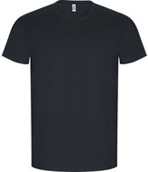 Golden miesten lyhythihainen t-paita, musta-eebenpuu liikelahja logopainatuksella