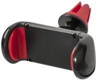 Grip-puhelinteline autoon, punainen liikelahja logopainatuksella