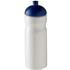 H2O Active® Base 650 ml kupukantinen urheilujuomapullo, valkoinen, sininen liikelahja logopainatuksella